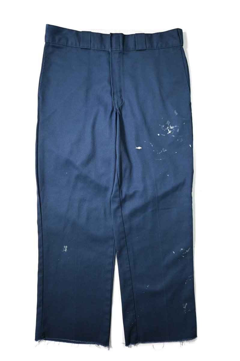 画像1: Used Dickies 874 Painted Work Pants Navy (1)