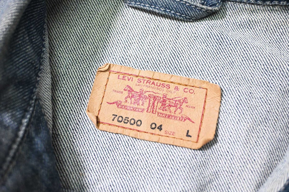 画像5: 90-00s Euro Levi's 70500-04 Denim Trucker Jacket (5)