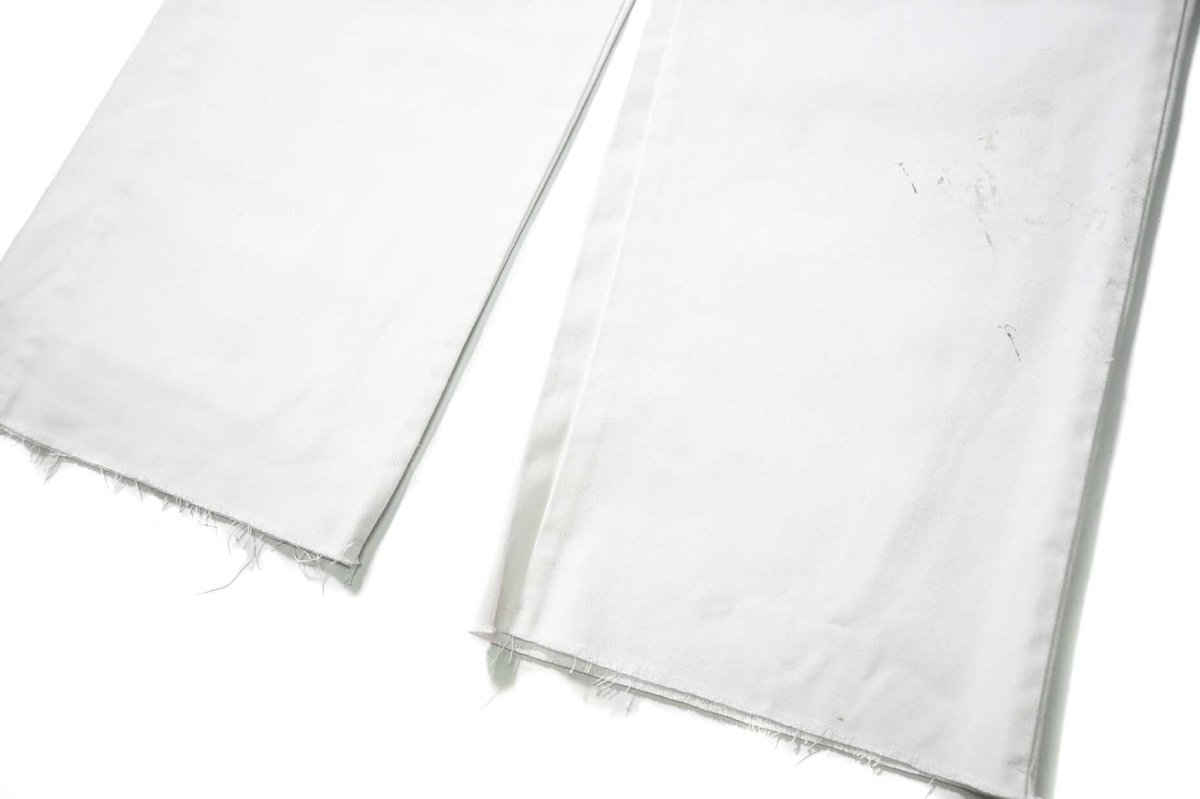 画像3: Used Dickies 874 Painted Work Pants White (3)
