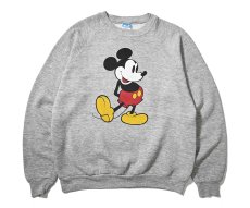 画像1: 80s Used Disney Raglan Sleeve Sweat Shirt made in USA (1)
