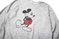 画像2: 80s Used Disney Raglan Sleeve Sweat Shirt (2)