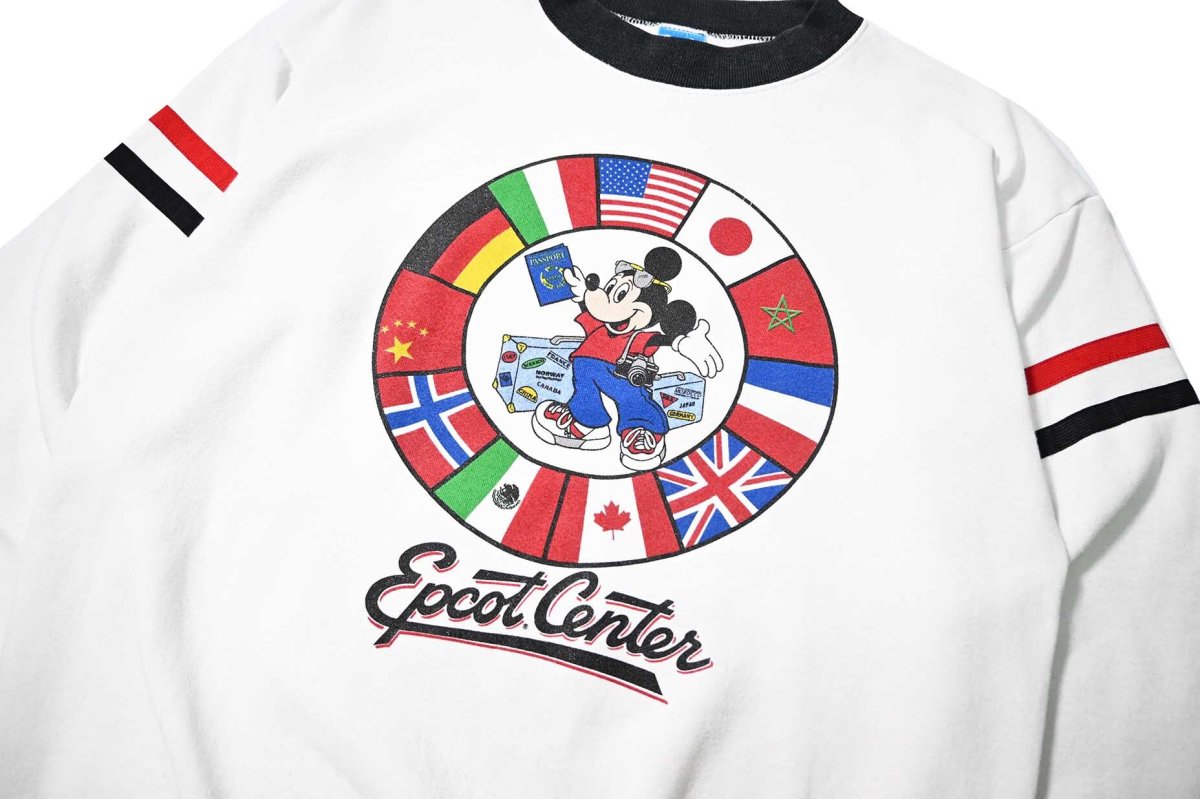 画像2: 80s Used Disney Sweat Shirt made in USA (2)