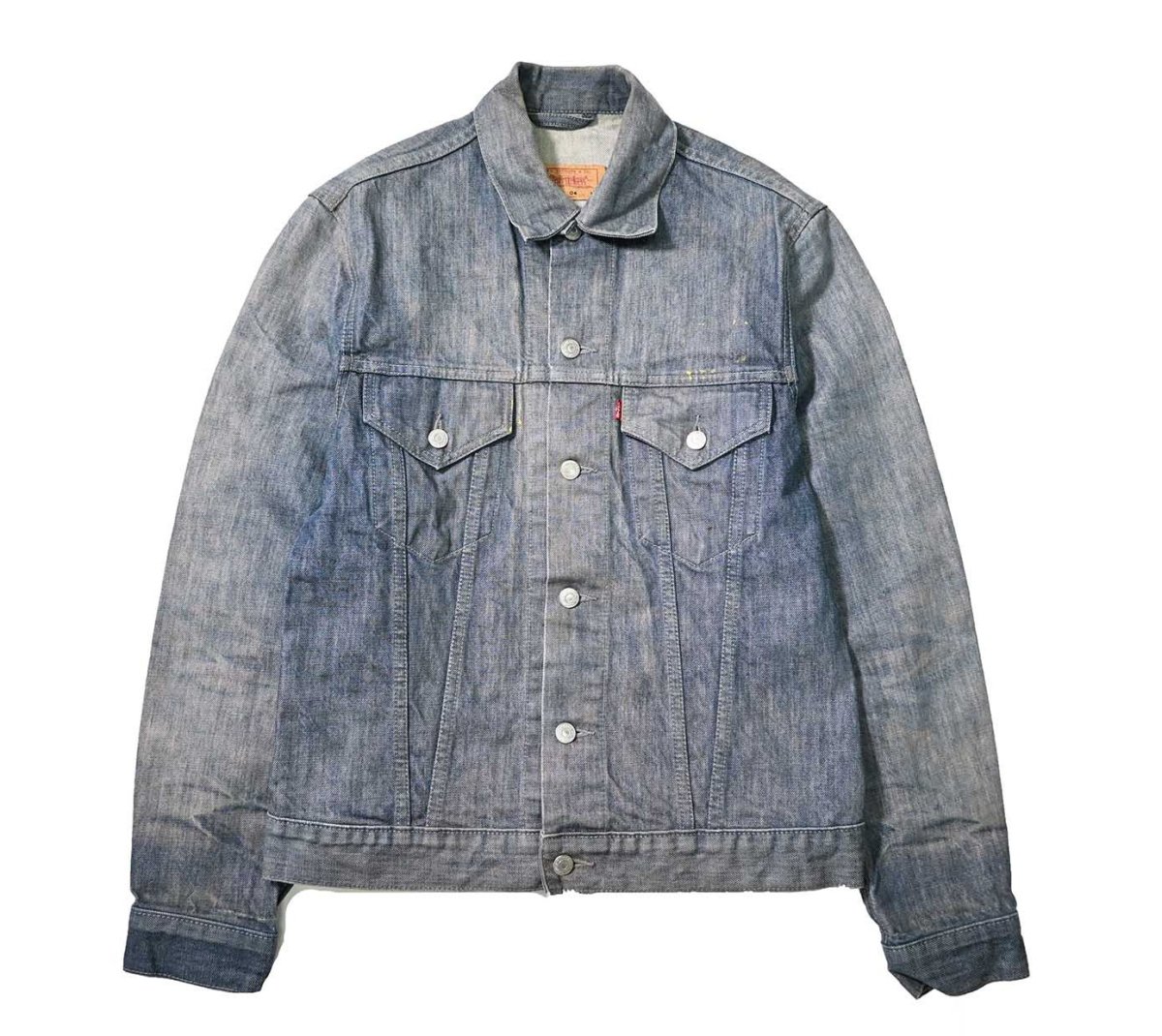 画像1: 90-00s Euro Levi's 70500-04 Denim Trucker Jacket (1)