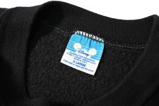 画像4: 80s Used Disney Raglan Sleeve Felt Print Sweat Shirt made in USA (4)