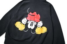画像5: 90s Used Disney Raglan Sleeve Sweat Hoodie 両面プリント (5)