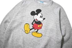 画像2: 80s Used Disney Raglan Sleeve Sweat Shirt made in USA (2)