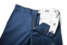 画像5: Used Dickies 874 Painted Work Pants Navy (5)