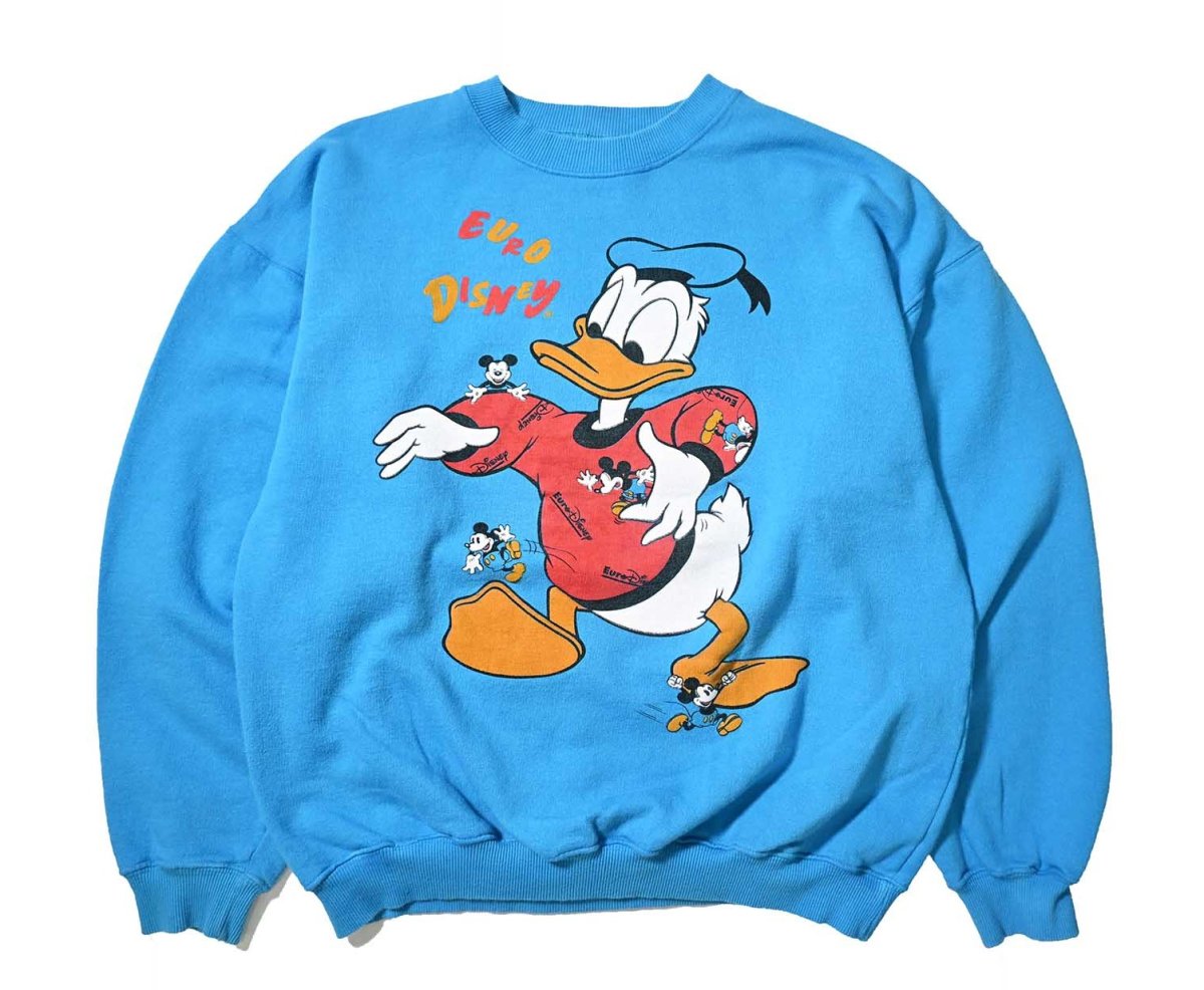 画像1: 90s Used Euro Disney Sweat Shirt (1)