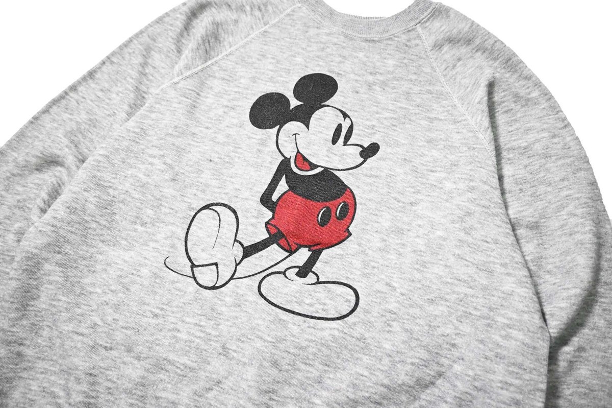 画像2: 80s Used Disney Raglan Sleeve Sweat Shirt (2)