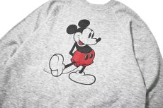 画像2: 80s Used Disney Raglan Sleeve Sweat Shirt (2)