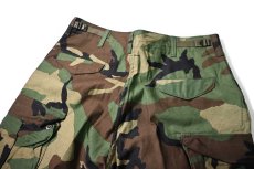 画像4: 85' Deadstock Us Army M-65 Field Pants Woodland Camo (4)