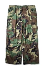 画像1: 86' Used Us Army M-65 Field Pants Woodland Camo (1)
