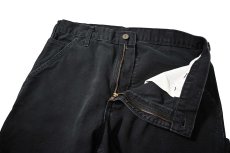 画像5: 06' Used Carhartt Duck Carpenter Pants Black カーハート (5)