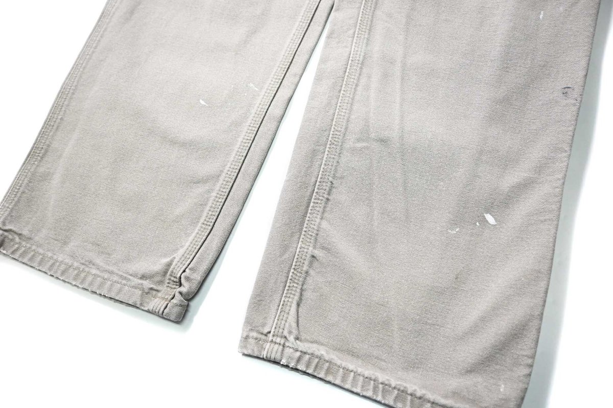 画像3: 07' Used Carhartt Duck Carpenter Pants Desert カーハート (3)