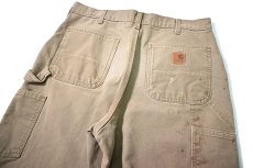 画像4: 12' Used Carhartt Duck Carpenter Pants Canyon Brown カーハート (4)
