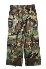 画像1: 85' Deadstock Us Army M-65 Field Pants Woodland Camo (1)