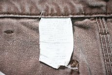 画像6: 00s Used Carhartt Duck Carpenter Pants Chestnut カーハート (6)