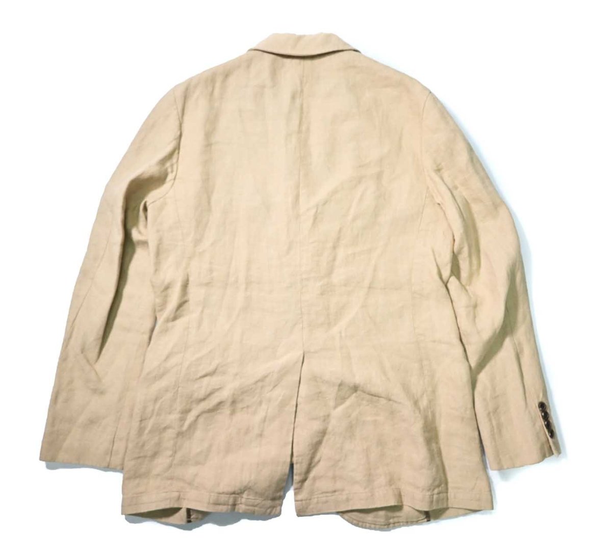画像2: 90-00s Used Polo Ralph Lauren Linen Tailored Jacket (2)