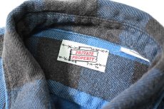 画像4: 80-90s Used Private Property Heavy Flannel Shirt made in USA (4)