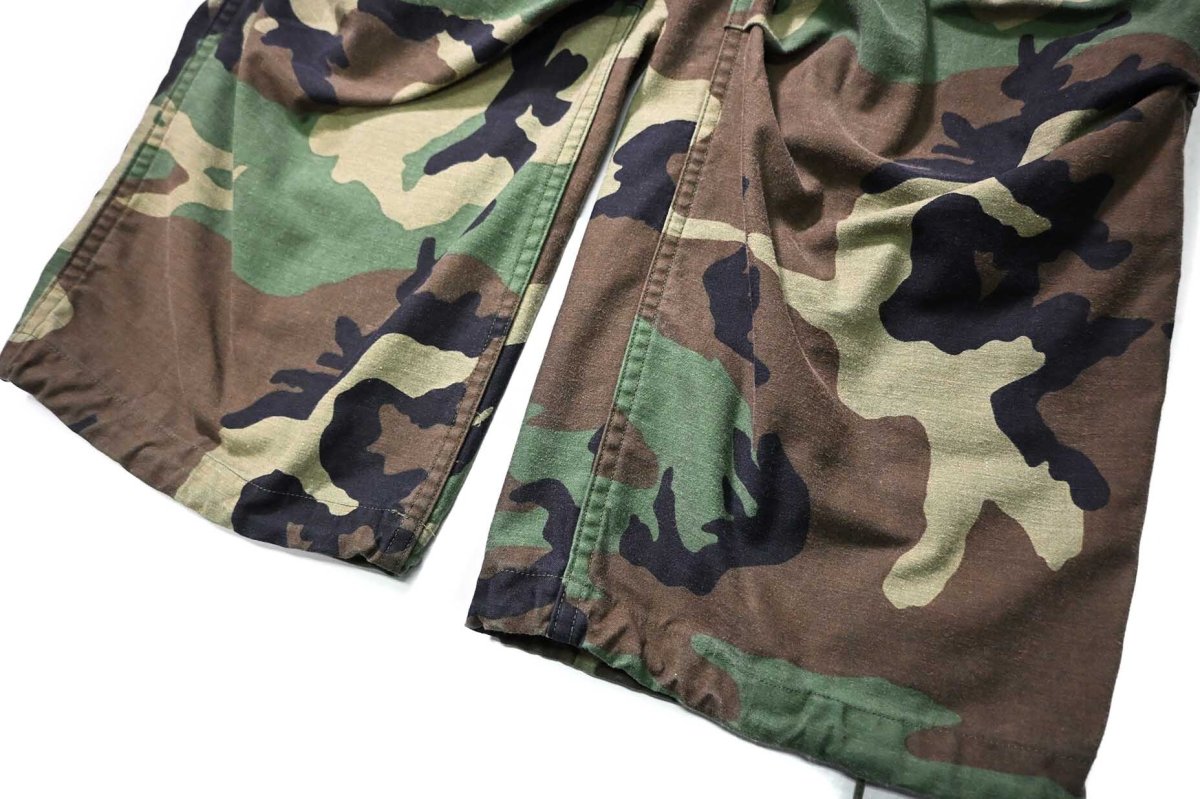 画像3: 86' Used Us Army M-65 Field Pants Woodland Camo (3)
