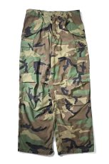 画像1: 89' Used Us Army M-65 Field Pants Woodland Camo (1)