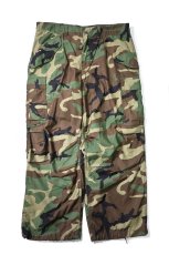 画像1: 86' Used Us Army M-65 Field Pants Woodland Camo (1)
