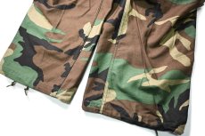 画像3: 85' Deadstock Us Army M-65 Field Pants Woodland Camo (3)