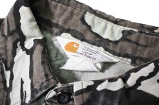 画像4: 80-90s Used Carhartt Trebark Chamois Shirt made in USA (4)