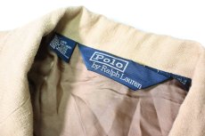 画像5: 90-00s Used Polo Ralph Lauren Linen Tailored Jacket (5)