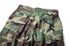 画像4: 86' Used Us Army M-65 Field Pants Woodland Camo (4)