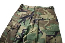 画像4: 89' Used Us Army M-65 Field Pants Woodland Camo (4)