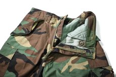 画像5: 85' Deadstock Us Army M-65 Field Pants Woodland Camo (5)