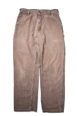 画像1: 00s Used Carhartt Duck Carpenter Pants Chestnut カーハート (1)