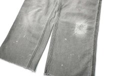 画像3: 03' Used Carhartt Duck Carpenter Pants Moss カーハート (3)