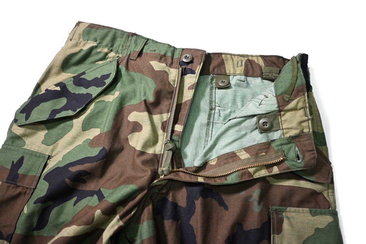 画像5: 86' Used Us Army M-65 Field Pants Woodland Camo (5)