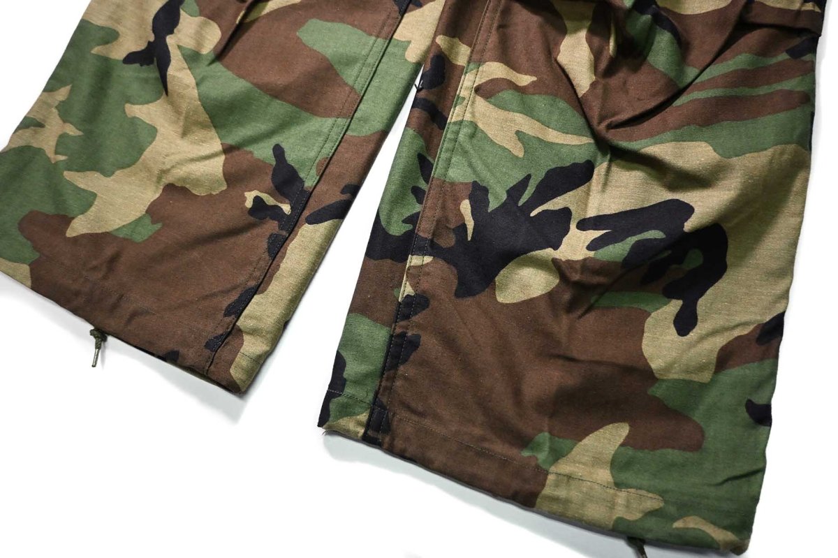 画像3: 85' Deadstock Us Army M-65 Field Pants Woodland Camo (3)