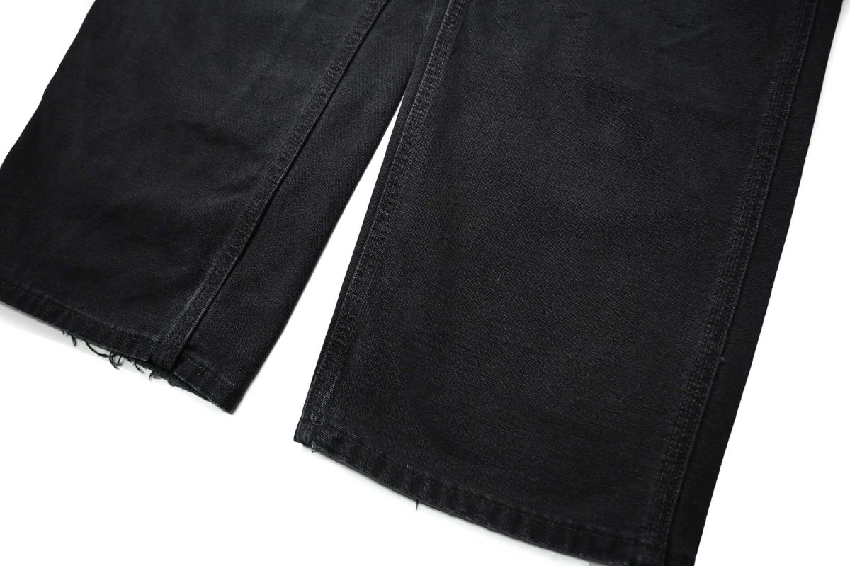 画像3: 06' Used Carhartt Duck Carpenter Pants Black カーハート (3)