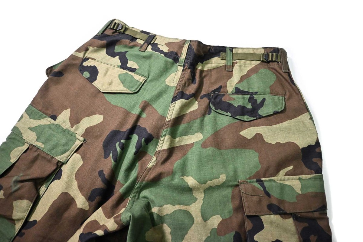 画像4: 86' Used Us Army M-65 Field Pants Woodland Camo (4)