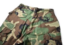 画像4: 86' Used Us Army M-65 Field Pants Woodland Camo (4)