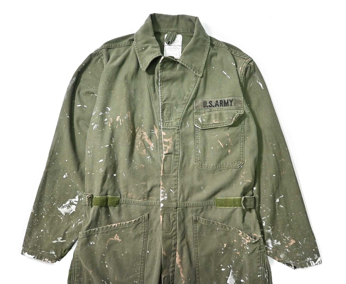画像1: 94' Used Us Army Cotton Sateen Type1 Flying Suit (1)