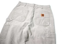 画像4: 14' Used Carhartt Duck Carpenter Pants Desert カーハート (4)