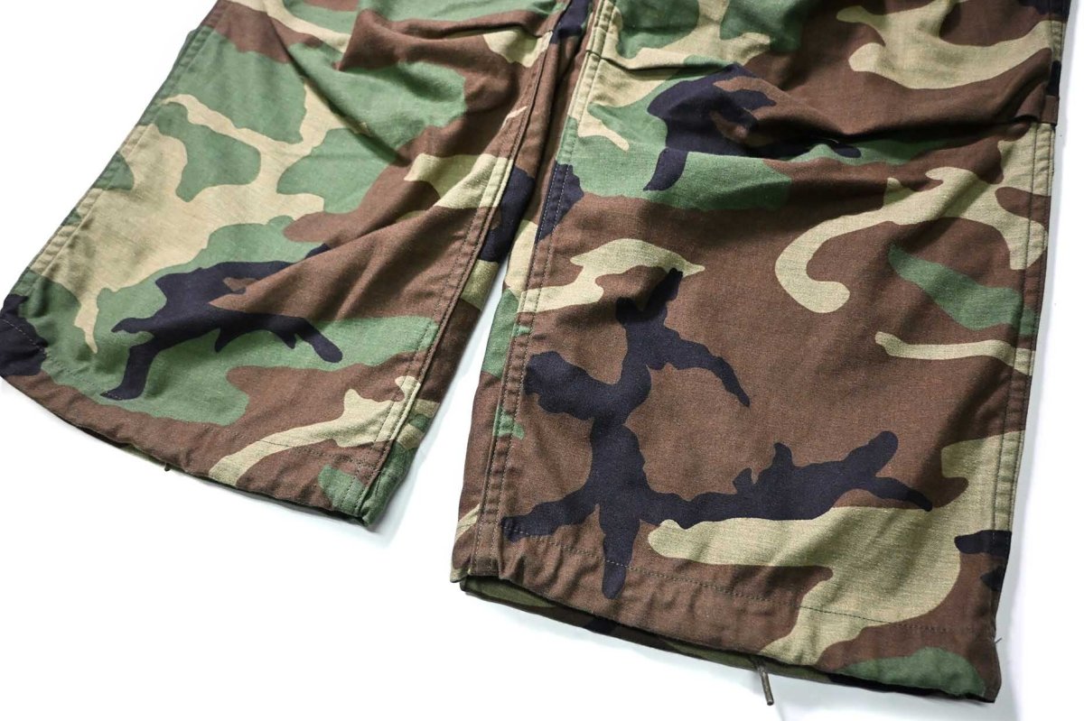 画像3: 86' Used Us Army M-65 Field Pants Woodland Camo (3)