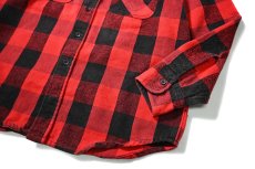 画像3: 80-90s Used Carhartt Heavy Flannel Shirt made in USA (3)