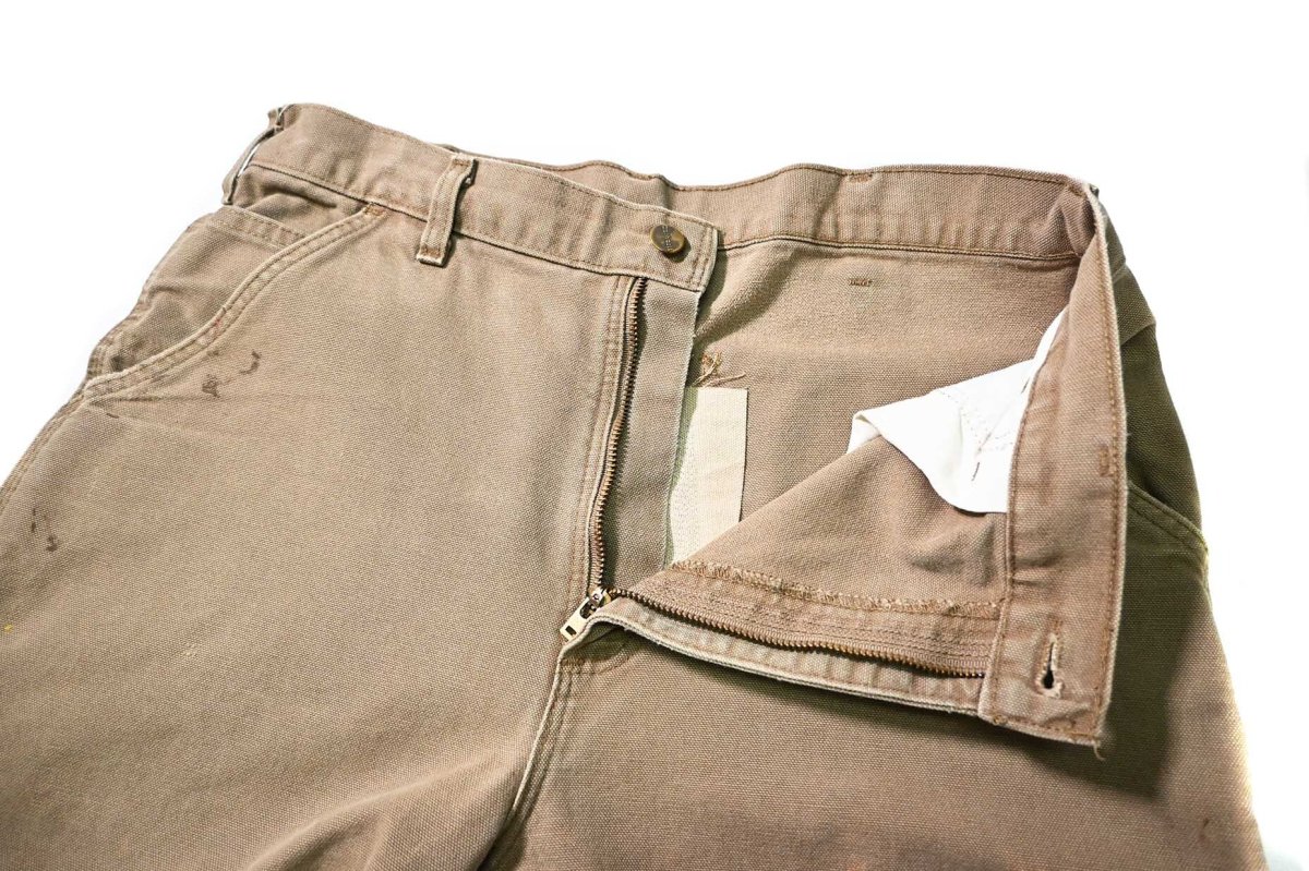 画像5: 12' Used Carhartt Duck Carpenter Pants Canyon Brown カーハート (5)