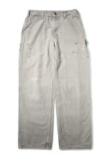 画像1: 07' Used Carhartt Duck Carpenter Pants Desert カーハート (1)