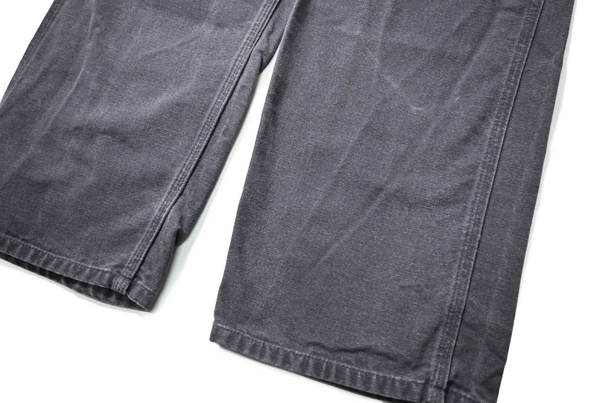画像3: 11' Used Carhartt Duck Carpenter Pants Petrol Blue カーハート (3)