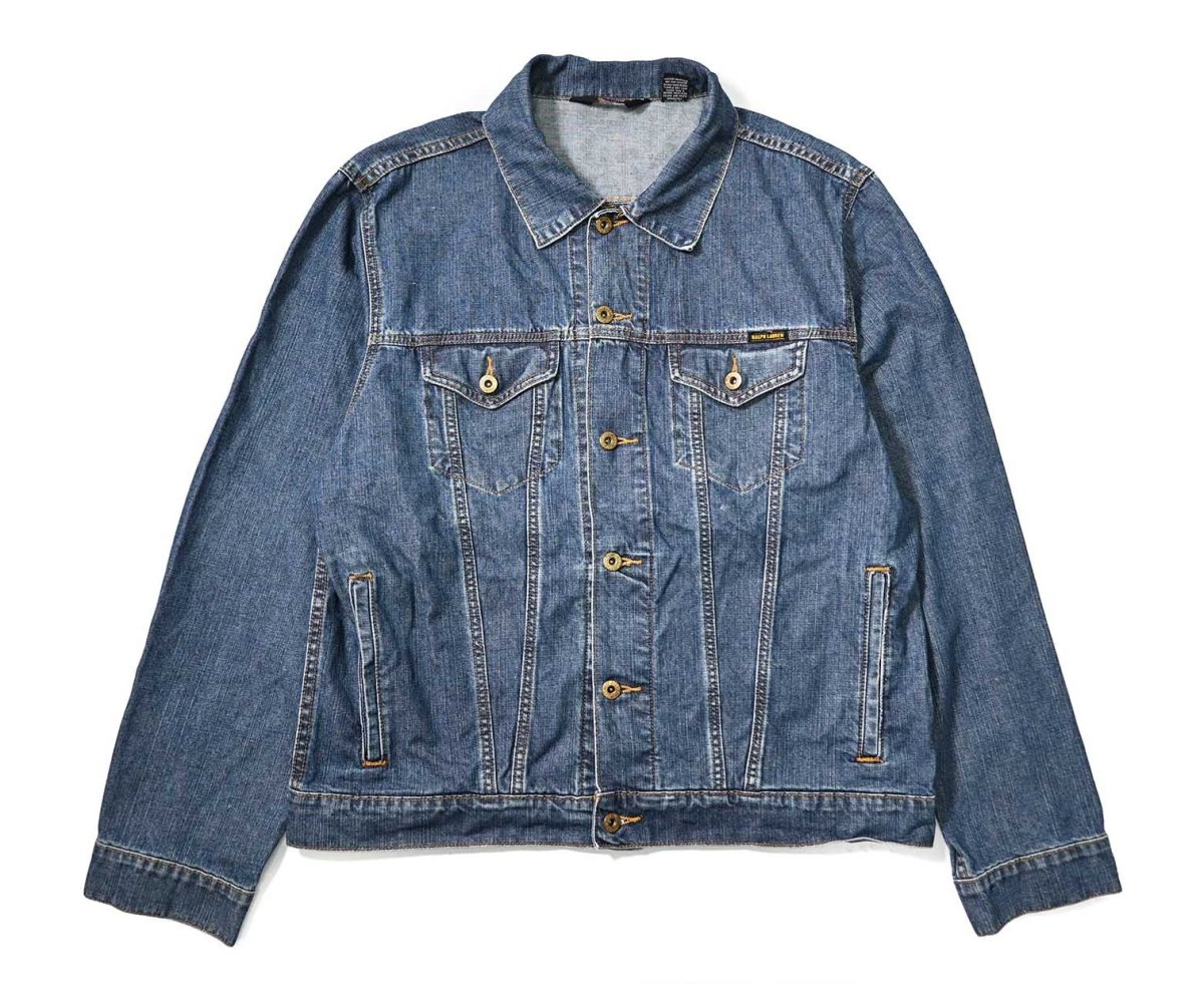 画像1: 90-00s Used Polo Jeans Ralph Lauren Denim Jacket ラルフローレン (1)