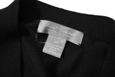 画像4: Used Daniel Cremieux High Gauge Knit Cardigan Black (4)