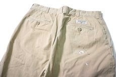 画像4: 90-00s Used Polo Ralph Lauren Prospect Pants Khaki ラルフローレン (4)