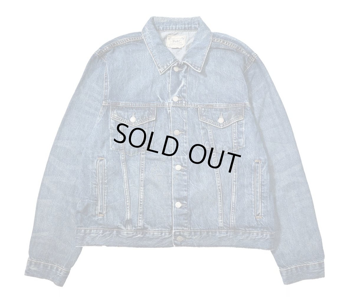 画像1: 00s Used Polo Ralph Lauren Denim Jacket ラルフローレン (1)